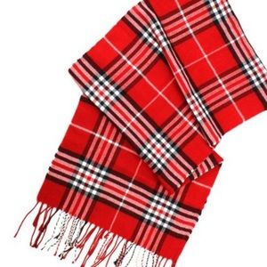 Final price 🔥Brand New Cashmere Classic Plaid Scarf Unisex